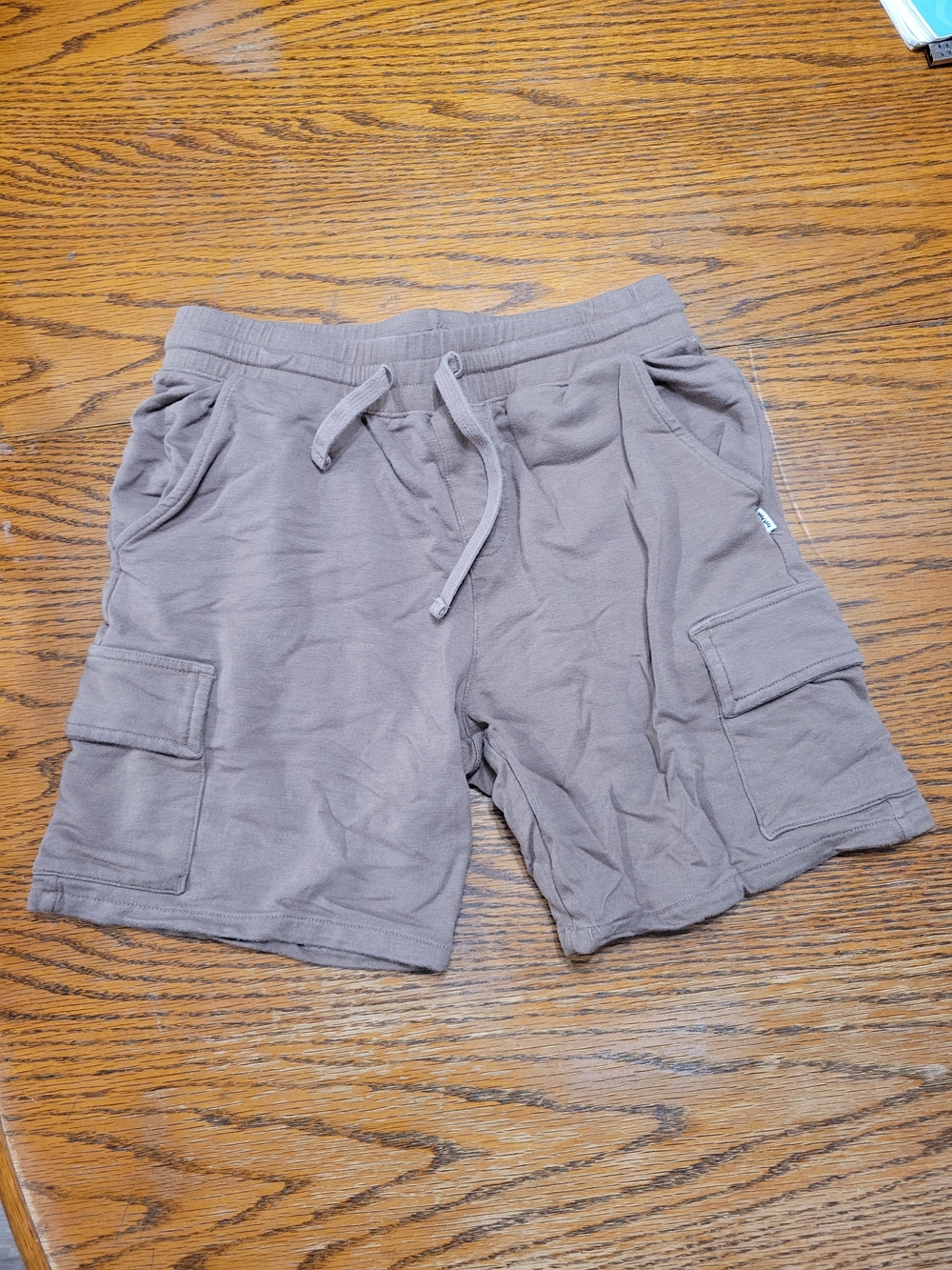 Little Sleepies Kahki Cargo Drawstring Shorts